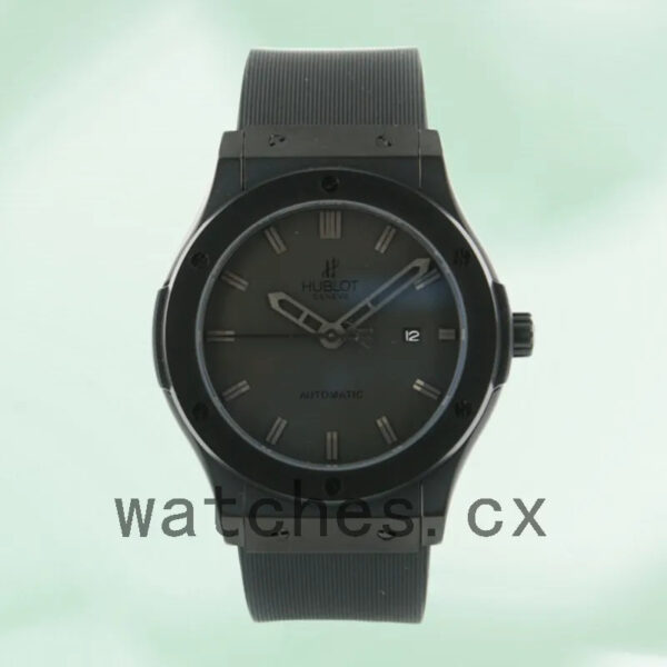 Hublot Classic Fusion 511.CM.1770.RX Men’s 44mm Rubber Band Replica Watches - Image 2