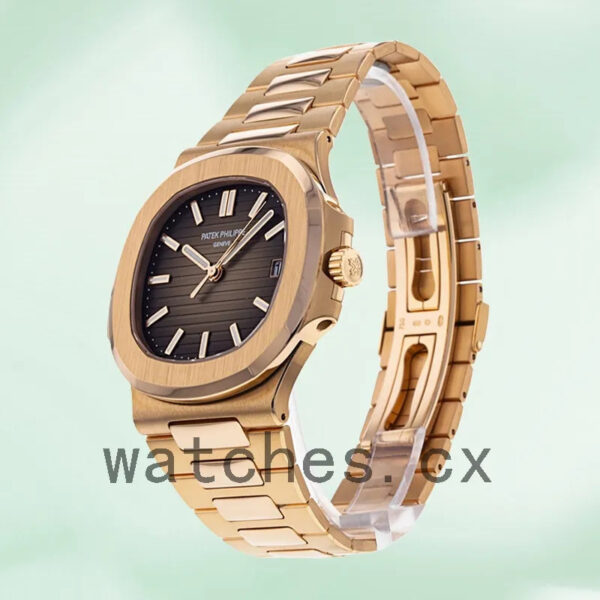 Patek Philippe Nautilus Men 5711R-001 40mm Automatic Brown Dial Replica Watches