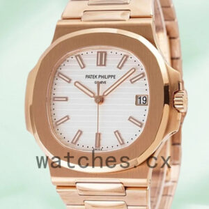 Patek Philippe Nautilus 40mm Men 5711R-002 Rose Gold-tone Automatic Replica Watches
