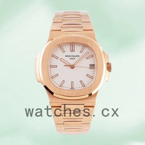 Patek Philippe Nautilus 40mm Men 5711R-002 Rose Gold-tone Automatic Replica Watches