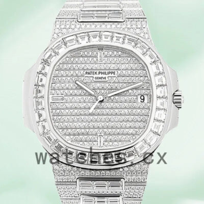 Patek Philippe Nautilus 5719/10G-010 Men’s 40mm Silver-tone Replica Watches