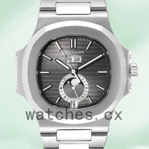 Patek Philippe Nautilus Men’s 5726/1A-001 40mm Dark Gray Dial/Black Dial Silver-tone Replica Watches