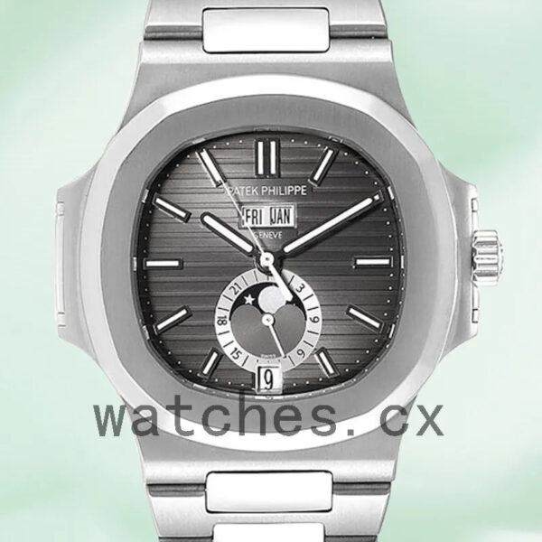 Patek Philippe Nautilus Men’s 5726/1A-001 40mm Dark Gray Dial/Black Dial Silver-tone Replica Watches
