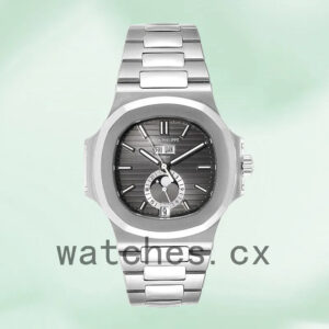 Patek Philippe Nautilus Men’s 5726/1A-001 40mm Dark Gray Dial/Black Dial Silver-tone Replica Watches