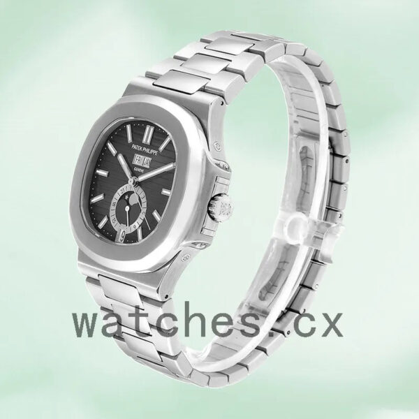 Patek Philippe Nautilus Men’s 5726/1A-001 40mm Dark Gray Dial/Black Dial Silver-tone Replica Watches