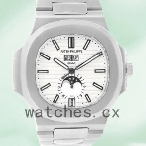 Patek Philippe Nautilus 40mm 5726/1A-010 Men’s Silver-tone Bracelet Replica Watches