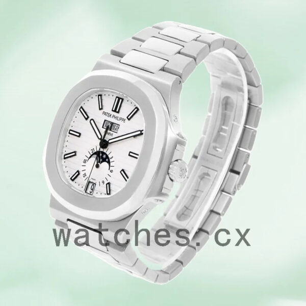 Patek Philippe Nautilus 40mm 5726/1A-010 Men’s Silver-tone Bracelet Replica Watches
