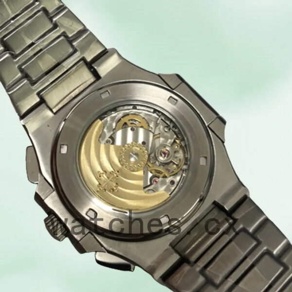 Patek Philippe Nautilus 40mm 5726/1A-010 Men’s Silver-tone Bracelet Replica Watches - Image 4