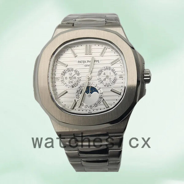 Patek Philippe Nautilus 5740/1G-001 40mm Men’s Silver-tone Automatic Replica Watches - Image 6