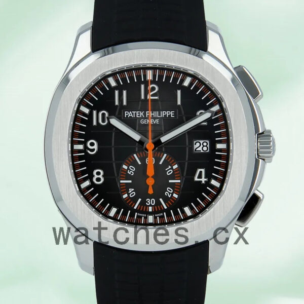 Patek Philippe Aquanaut Men 5968A-002 42mm Black Dial Replica Watches