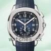 Patek Philippe Aquanaut Men’s 42mm 5968G-001 Silver-tone Replica Watches