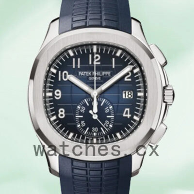 Patek Philippe Aquanaut Men’s 42mm 5968G-001 Silver-tone Replica Watches