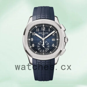 Patek Philippe Aquanaut Men’s 42mm 5968G-001 Silver-tone Replica Watches