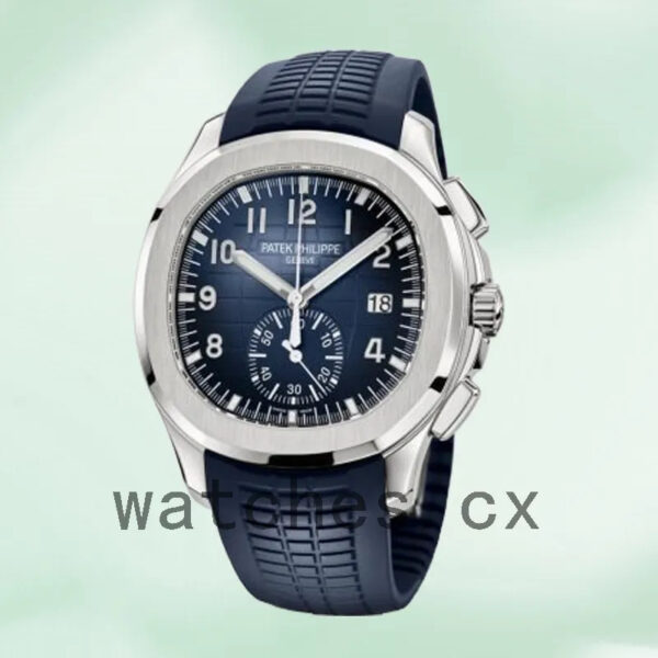 Patek Philippe Aquanaut Men’s 42mm 5968G-001 Silver-tone Replica Watches