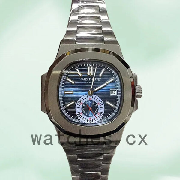 Patek Philippe Nautilus 40mm 5980/1A-001 Men’s Automatic Silver-tone Replica Watches - Image 5