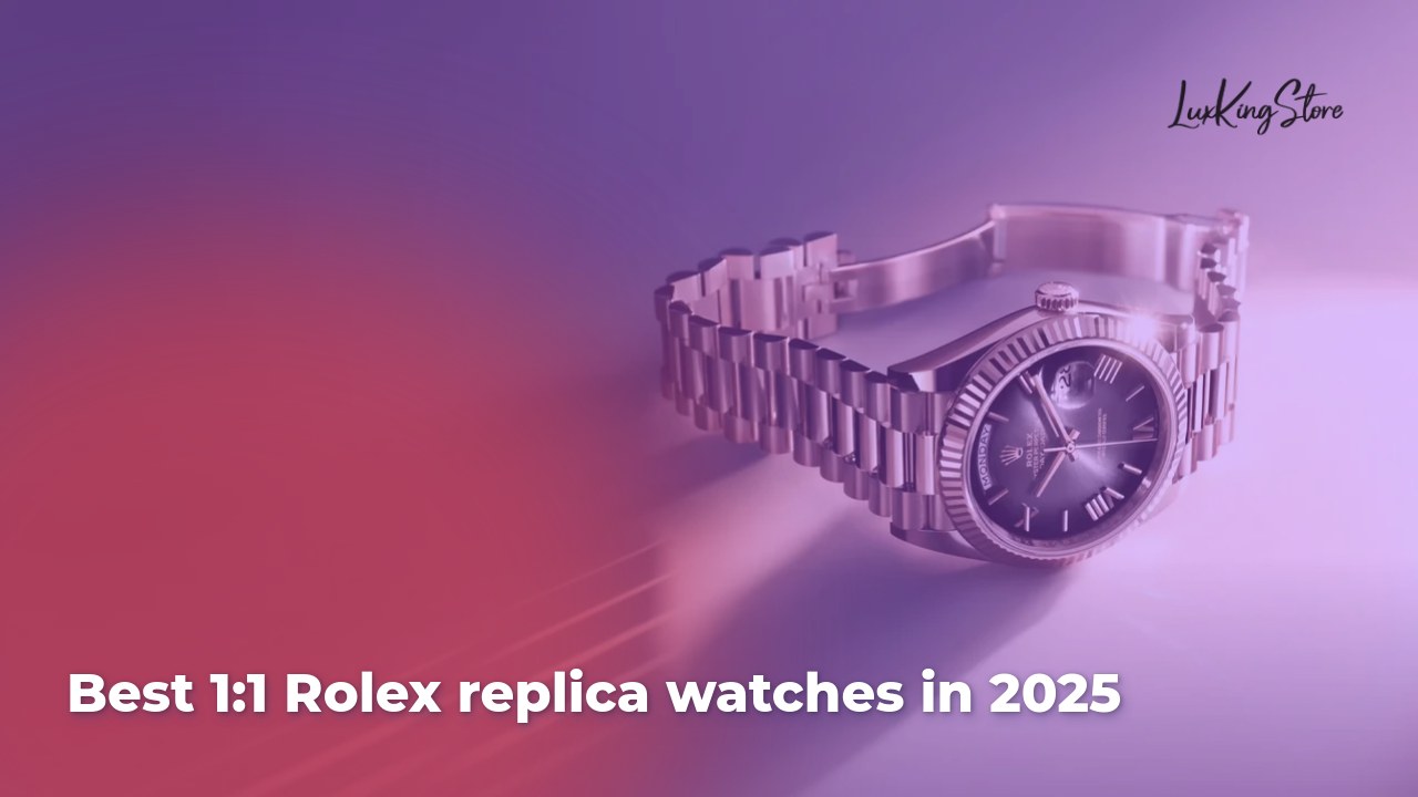 Best 1:1 Rolex Replica Watches in 2025