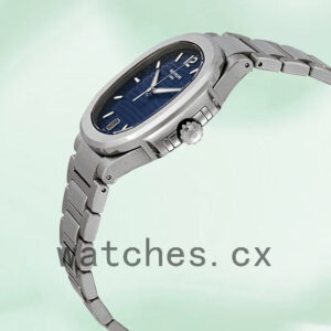 Patek Philippe Nautilus 32mm 7118/1A-001 Ladies Silver-tone Bracelet Replica Watches