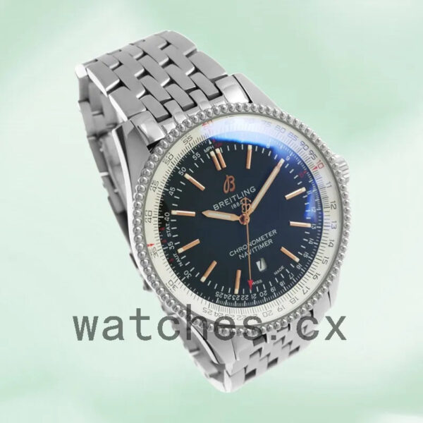 Breitling Navitimer A17326-M Men’s 46mm Silver-tone Replica Watches