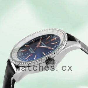 Breitling Navitimer Men’s 46mm A17326-P Black Dial Strap Replica Watches