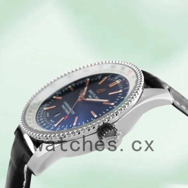 Breitling Navitimer Men’s 46mm A17326-P Black Dial Strap Replica Watches
