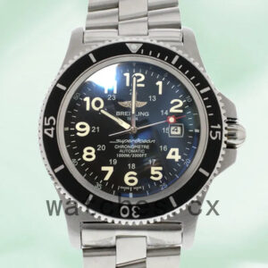 Breitling Superocean 46mm Men’s A17365-J Black Dial Replica Watches