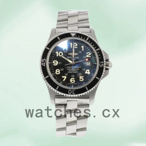 Breitling Superocean 46mm Men’s A17365-J Black Dial Replica Watches