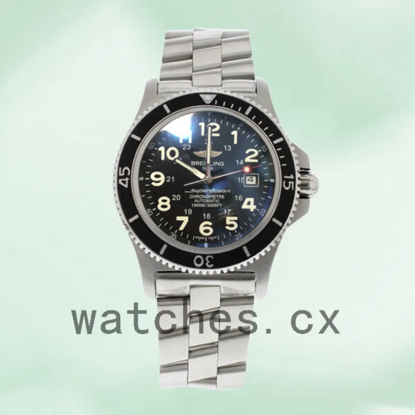 Breitling Superocean 46mm Men’s A17365-J Black Dial Replica Watches