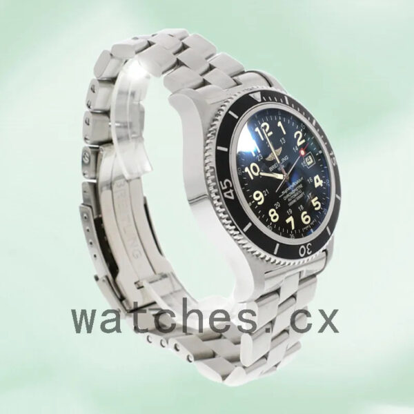 Breitling Superocean 46mm Men’s A17365-J Black Dial Replica Watches
