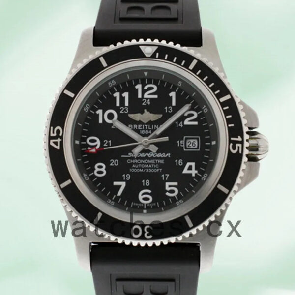 Breitling Superocean Men’s 46mm A17365-K Automatic Black Dial Replica Watches