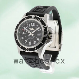 Breitling Superocean Men’s 46mm A17365-K Automatic Black Dial Replica Watches
