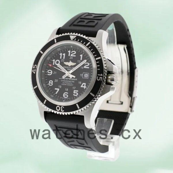 Breitling Superocean Men’s 46mm A17365-K Automatic Black Dial Replica Watches
