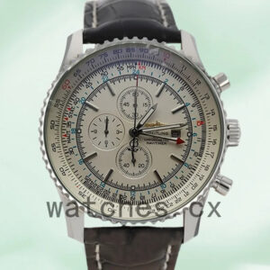 Breitling Navitimer Men’s 46mm A24322 Strap Silver-tone Replica Watches