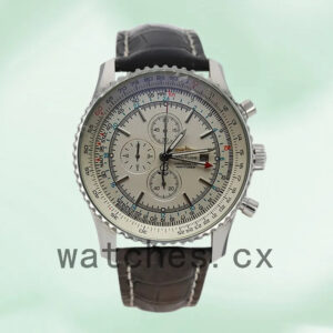 Breitling Navitimer Men’s 46mm A24322 Strap Silver-tone Replica Watches
