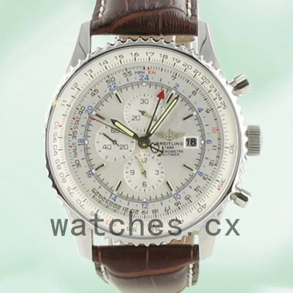 Breitling Navitimer A2432212G571 46mm Men’s Strap Silver-tone Replica Watches