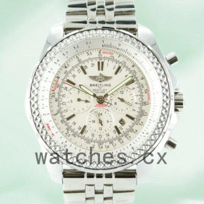 Breitling Bentley Motors A25362-A 46mm Men’s Silver-tone White Dial Replica Watches