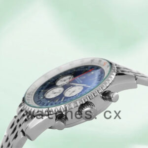 Breitling Navitimer AB0127-N Men’s 46mm Blue Dial Silver-tone Replica Watches