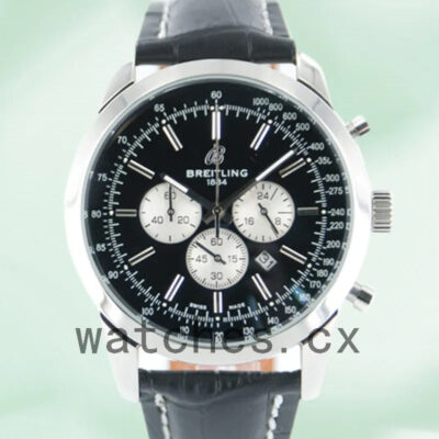 Breitling Transocean Chronograph Men’s 46mm AB0151-G Black Dial Replica Watches