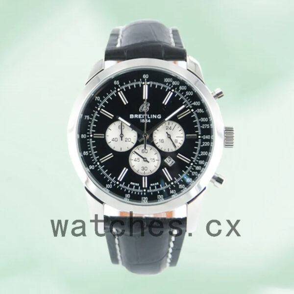 Breitling Transocean Chronograph Men’s 46mm AB0151-G Black Dial Replica Watches