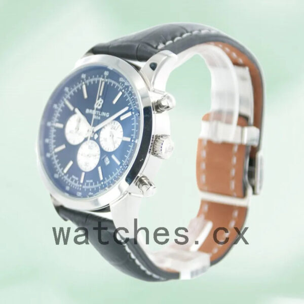 Breitling Transocean Chronograph Men’s 46mm AB0151-G Black Dial Replica Watches - Image 3