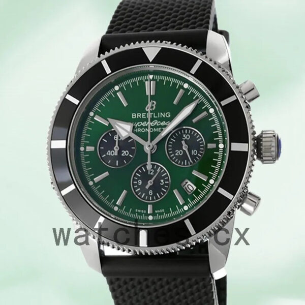 Breitling Superocean AB01621A1L1S1 46mm Men’s Green Dial Quartz/Automatic Replica Watches