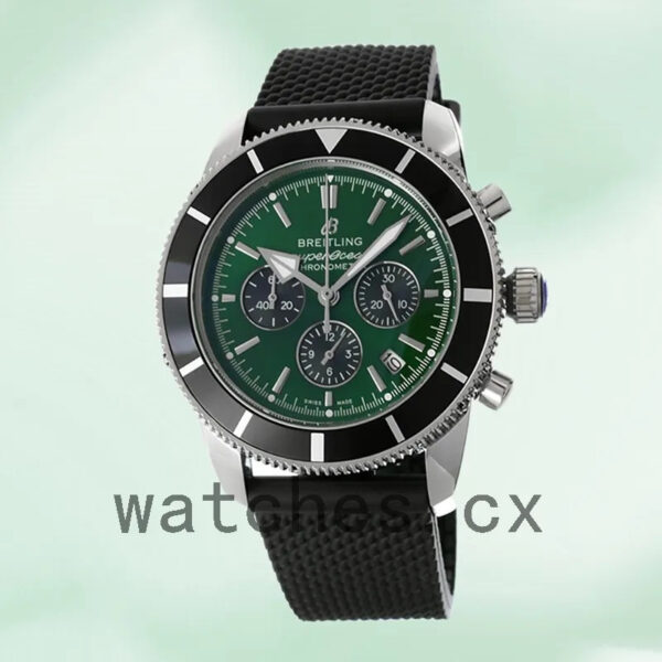 Breitling Superocean AB01621A1L1S1 46mm Men’s Green Dial Quartz/Automatic Replica Watches