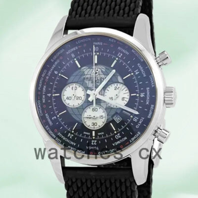 Breitling Transocean Chronograph AB0510U4BB62440X-A20D.1 46mm Men’s Black Dial Replica Watches