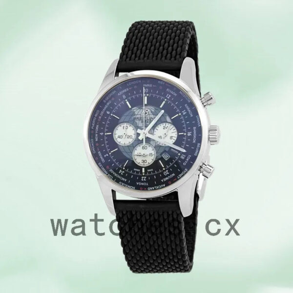 Breitling Transocean Chronograph AB0510U4BB62440X-A20D.1 46mm Men’s Black Dial Replica Watches
