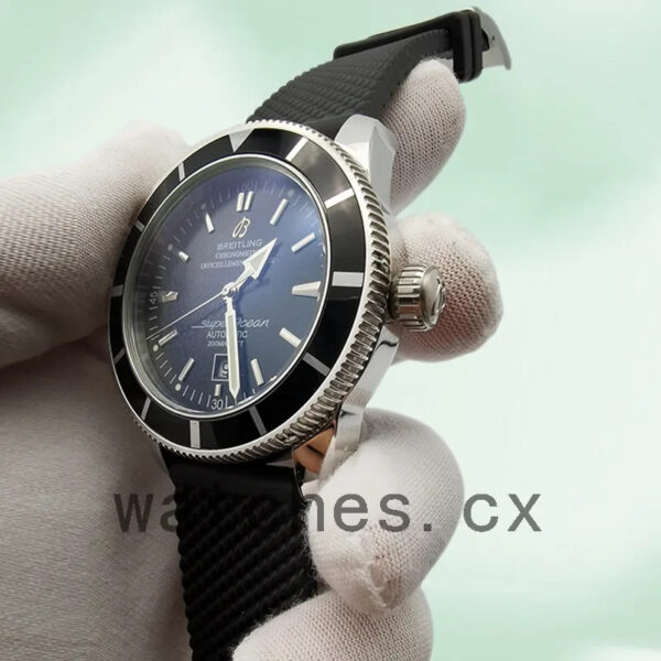 Breitling Superocean 46mm Men’s AB2010121B1S1 Strap Black Dial Replica Watches