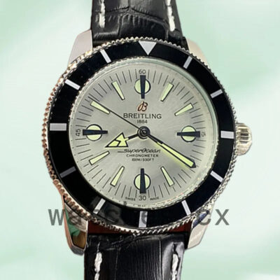 Replica Watches Breitling Superocean Heritage Men’s A10370 46mm Grey Dial