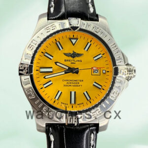 Breitling Avenger Men’s A17319 46mm Automatic Silver-tone Replica Watches