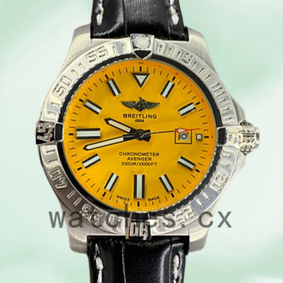 Breitling Avenger Men’s A17319 46mm Automatic Silver-tone Replica Watches
