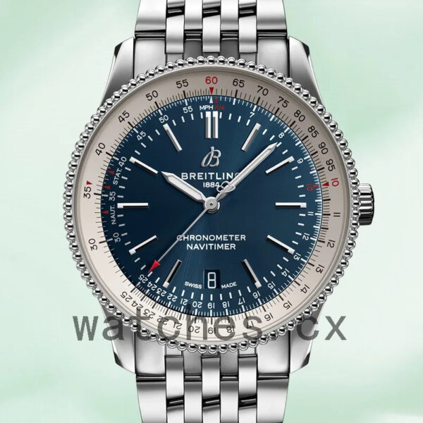 Breitling Navitimer 46mm Men’s A17326211C1A1 Silver-tone Automatic Replica Watches