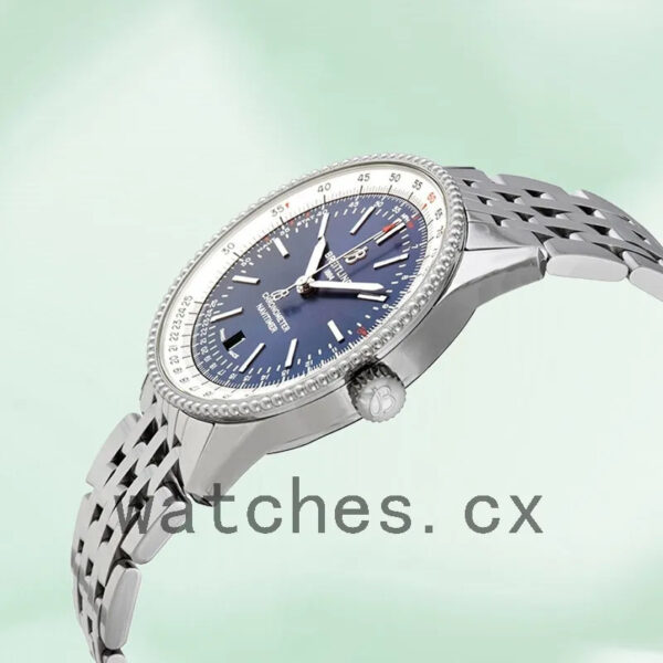 Breitling Navitimer 46mm Men’s A17326211C1A1 Silver-tone Automatic Replica Watches - Image 3