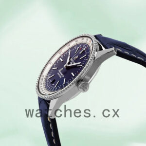 Breitling Navitimer A17326211C1P3 Men’s 46mm Leather Strap Silver-tone Replica Watches